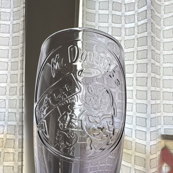 Pair of Vintage Reproductions McDonalds Purple 1955 Speedee Collectors Glasses - Picture 3 of 11